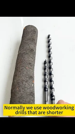 Woodworking Tools Hex Shank Auger Wood Drill Bit Creates Deep Clean Hole Precise Drilling for Wood Drilling