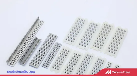 14*2*8.8*1000mm Single Row of Rollers in a Flat Needle Cage Bearing Steel Cage FT14