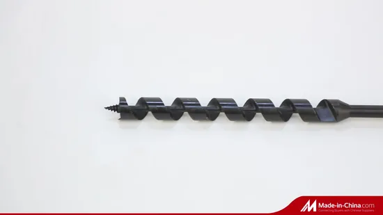 Premium Hex Shank Wood Auger Drill Bits for Precision Drilling