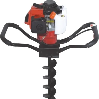 Aiqidi Earth Auger Gas Powered Post Hole Digger with 200mm Drill Bits
