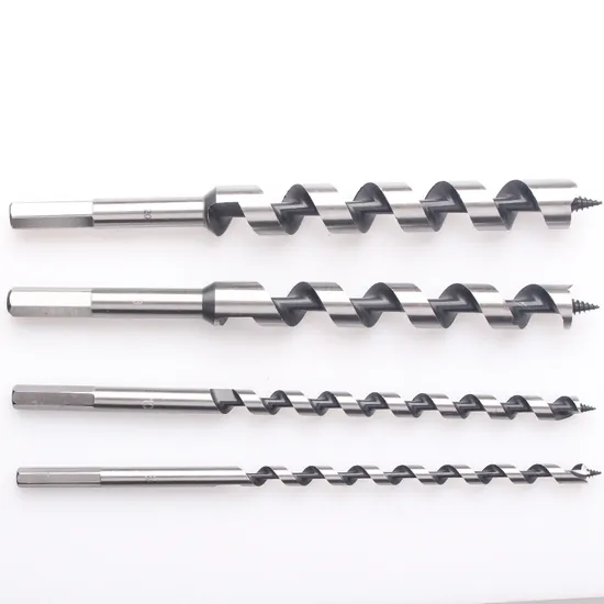 1 Metre Long Wood Drill Bits for Wood, Brace and Auger Bits, Auger Drill Bit for Wood, Drill Bits