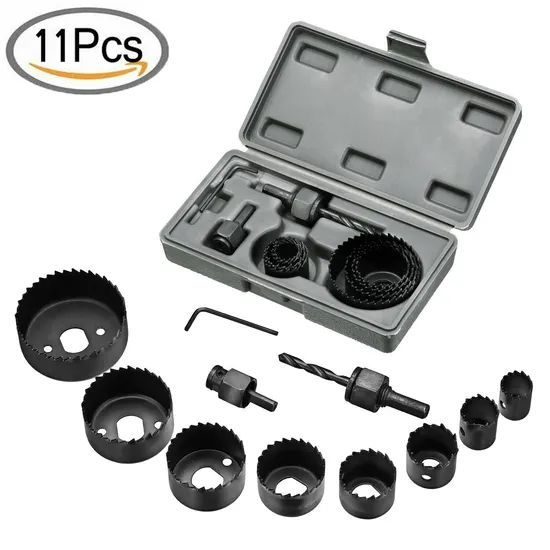 11PCS Woodworking Hole Saw Bit 