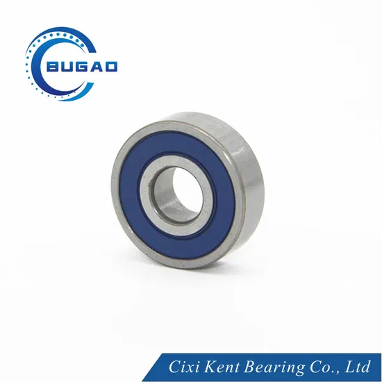 Cixi Kent Ball Bearing Factory Deep Groove Structure and Single Row Number of Row Blue Rubber Seals Bearing 6308 6309 6310 6311 6312 6313 
