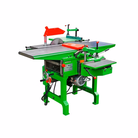 Woodworking 4 Side Wood Planer Six Spindle Heads Four Sided Moulder Machine