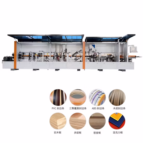 PVC Strip Thickness Automatic Adjust Woodworking Edge Banding Machine for Versatile Applications