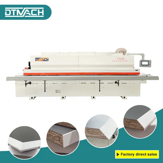 PVC Automatic MDF Bevel Vertical Integration Edgebander Wood 45 Degree Edge Banding Machine Automatic Price Woodworking 