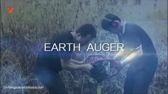 52cc Earth Auger with 3 Bits 100, 150, 200mm 