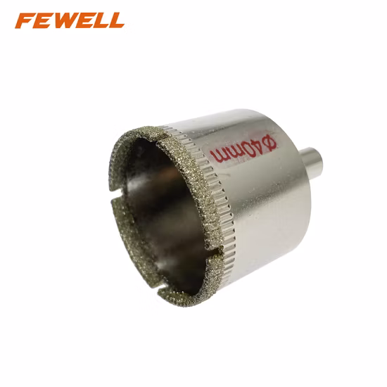 Premium Grade Diamond Glass Hole Saw40 mm for Glass Ceramic Tiles Polished Bricks Granite