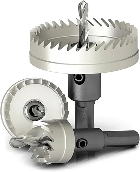 HSS4241 Hole Saw Cutter Drill Bit for Thin Sheet Metal Wood Cutting 