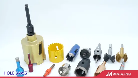 Tungsten Carbide Tipped Drill Bit for Stainless Steel and Alloy for Hard Metal Tct Hole Saw 