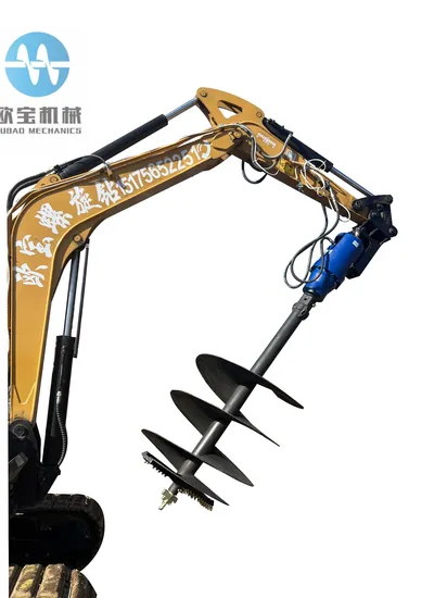 Excavator Hydraulic Earth Auger Drill Bits for Drilling Machine 