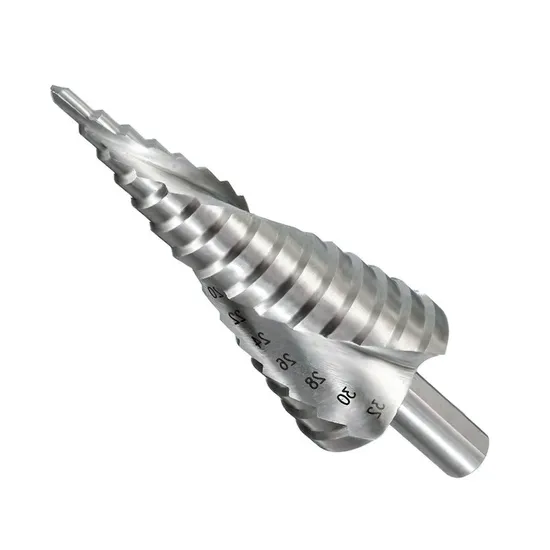 Multiple Hole Stepped up Graduated Drill Bits with Hexagonal Shank Spiral Groove for Auger Hole Opener 